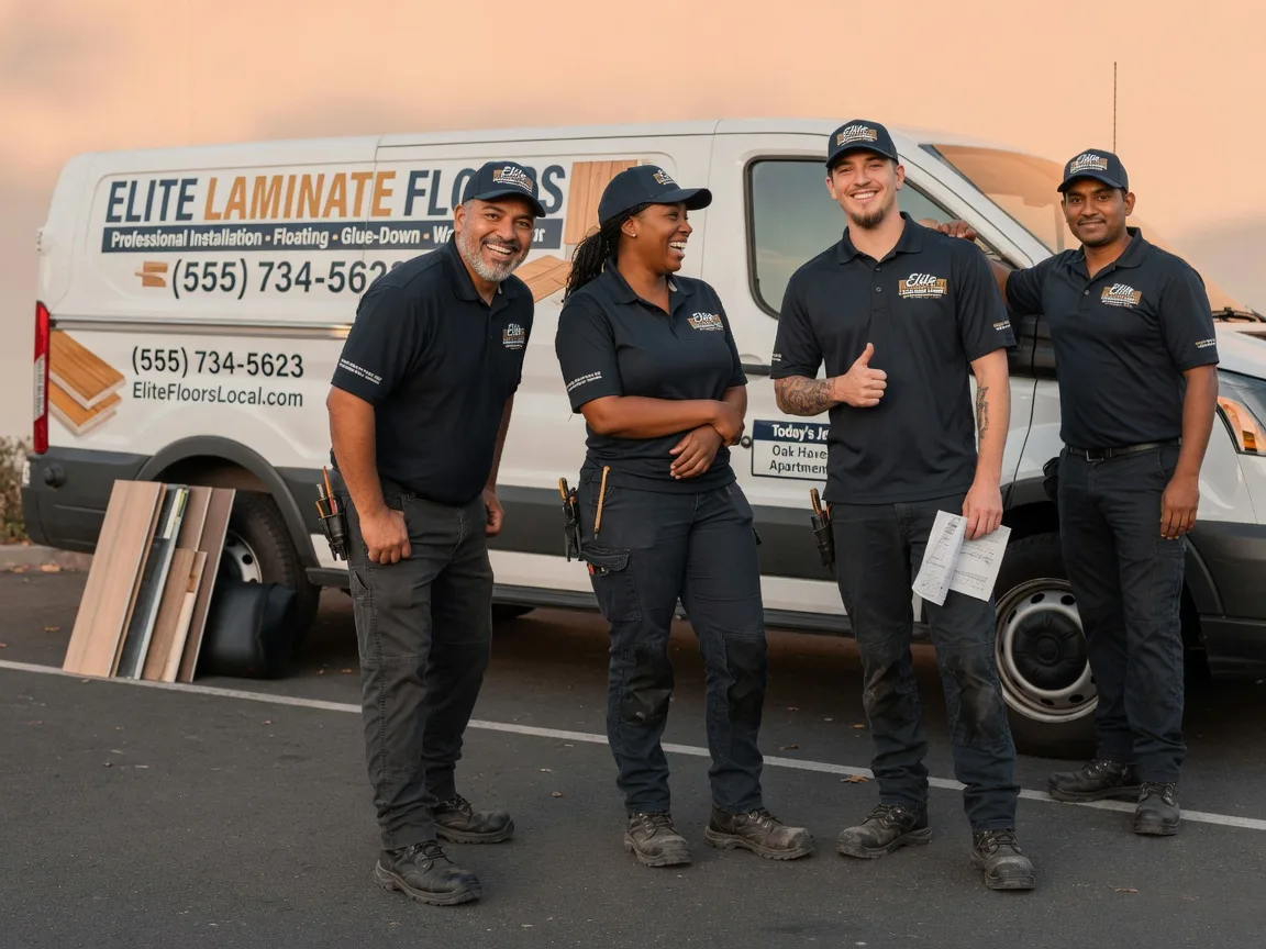 Laminate flooring installation company in Bynum, TX